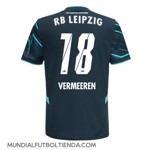 Camiseta RB Leipzig Arthur Vermeeren #18 Tercera Equipación Replica 2024-25 mangas cortas